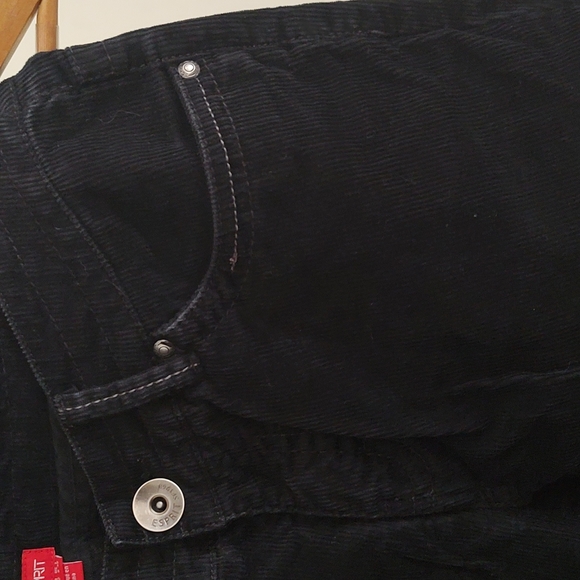 Women's Black corduroy jeans by Esprit size 8 - Picture 3 of 4